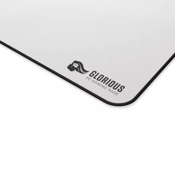 Glorious 3XL Extended Gaming Mouse Pad – 24″x48″ – White Edition 1