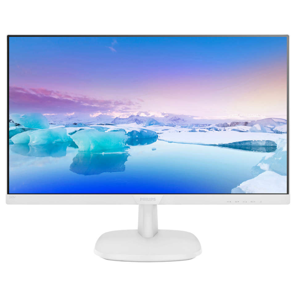 Philips 23.8 inch Full HD LCD monitor White Color 75 Hz