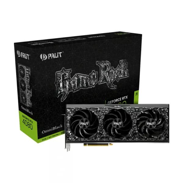 Palit GeForce RTX™ 4080 GameRock OmniBlack Graphic card 1