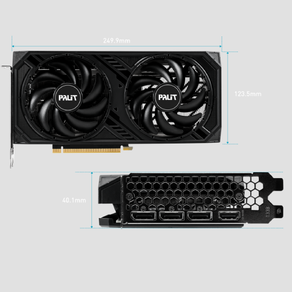 PALIT GeForce RTX™ 4060Ti DUAL 8GB (8)